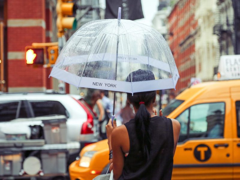 El clima en Nueva York hoy 15 de diciembre reporta altas probabilidades de lluvia