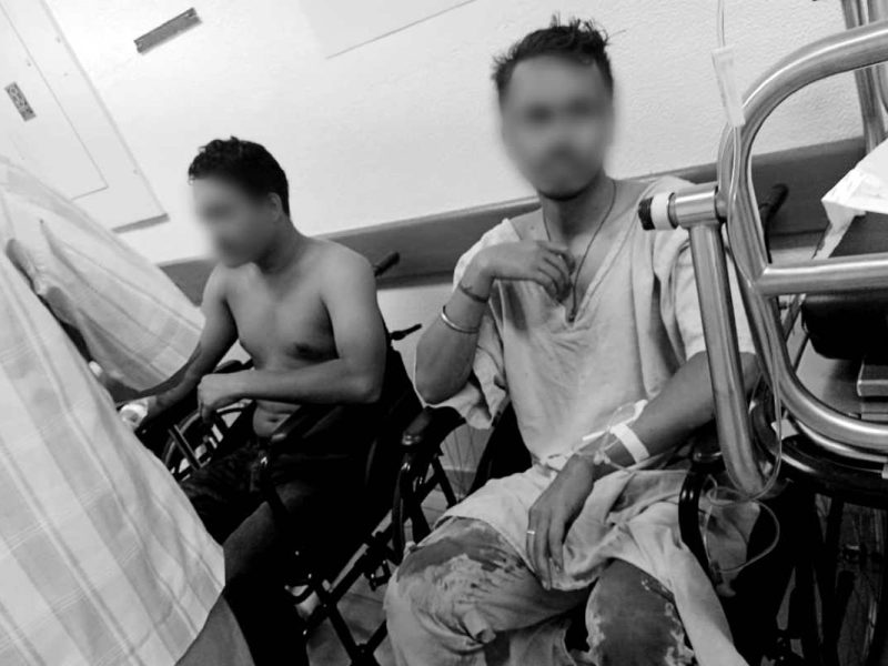 migrantes víctimas del ejército