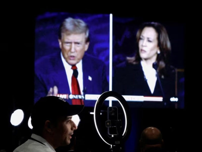 Ventaja de Harris sobre Trump