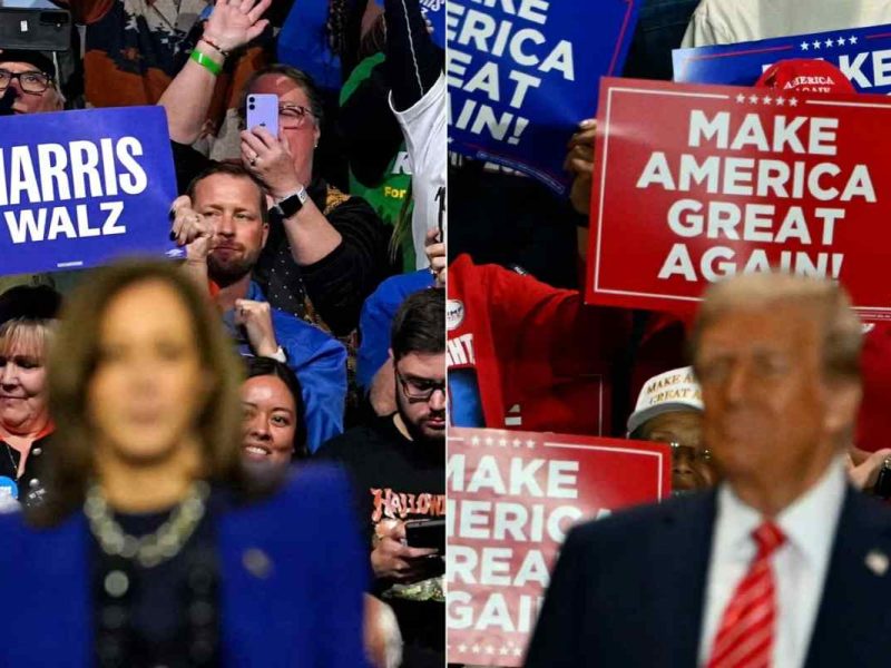 encuestas harris vs trump 4 de noviembre