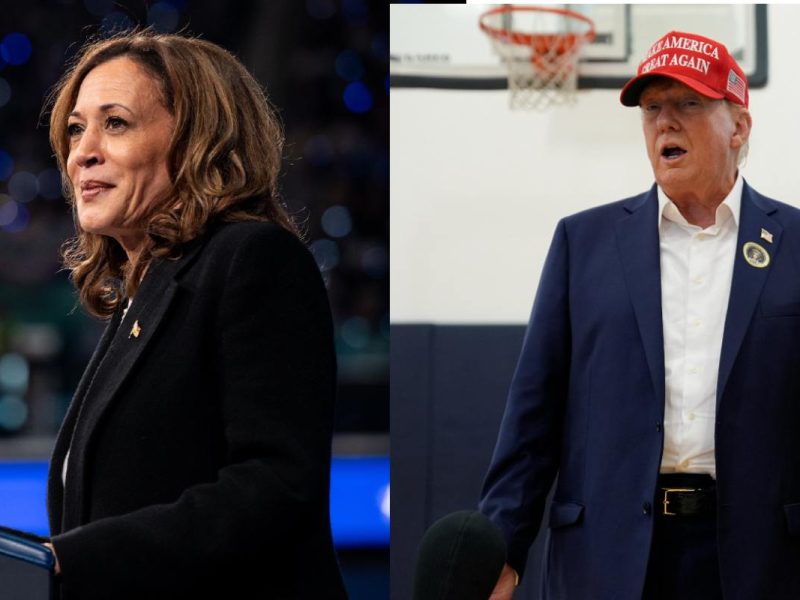 El expresidente Donald Trump acudió a votar esta mañana junto con su esposa Melania