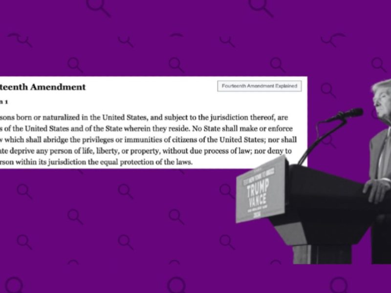 En mayo, Donald Trump dijo que terminaría con la ciudadanía por nacimiento para hijos de indocumentados