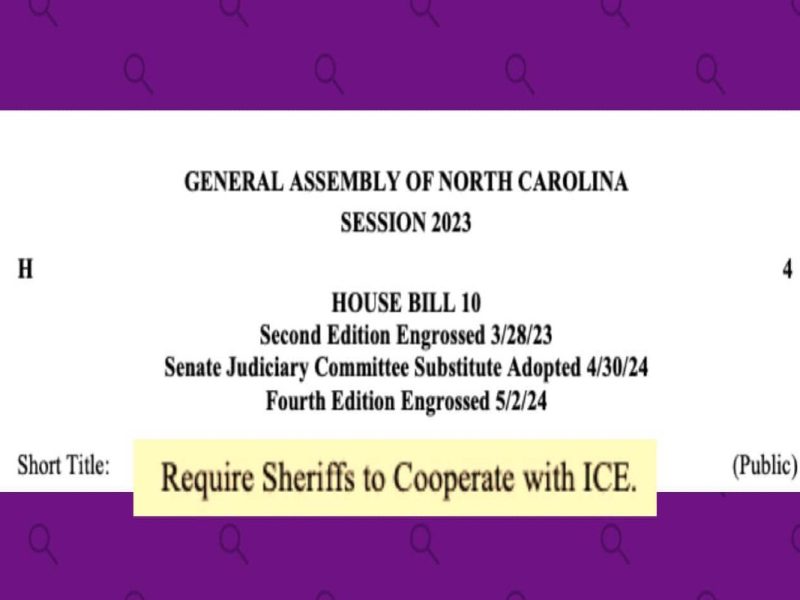 ley HB 10 de Carolina del Norte