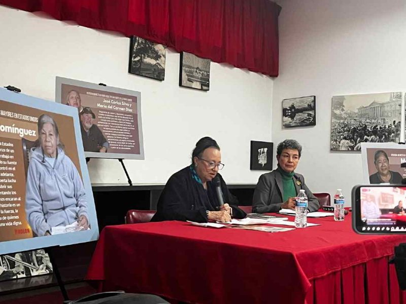 exigen pensión del bienestar para migrantes