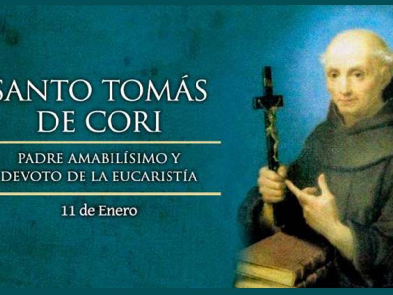 ¿Quién fue Santo Tomás de Cori, sacerdote franciscano?