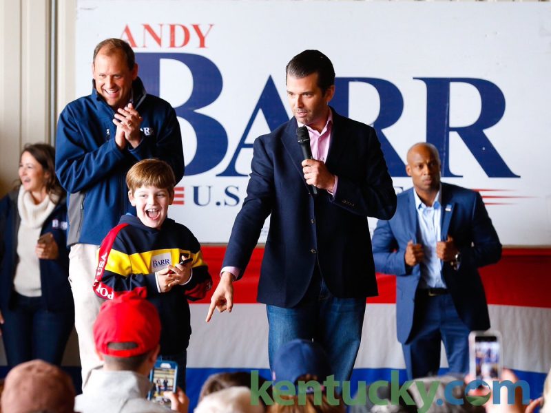 Donald Trump Jr. compara a migrantes con animales enjaulados