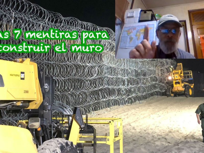 Con tal de financiar su muro, el presidente Donald Trump se ha basado principalmente en siete mentiras, aún así la obra está lejos de iniciar