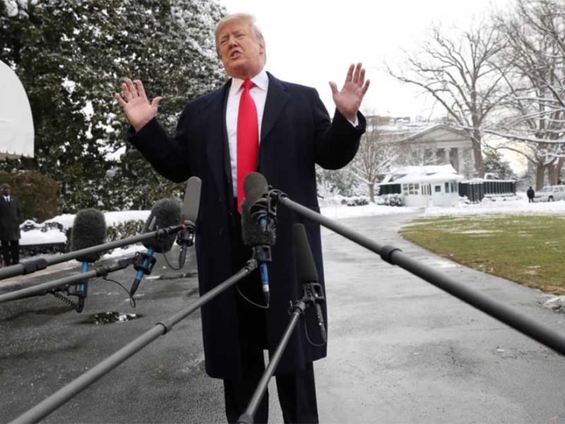 El cierre parcial del gobierno de EE.UU. entró en su cuarta semana el lunes 14 de enero de 2019. Crédito: Voz de América