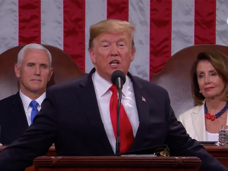 El discurso del presidente Trump sobre el Estado de la Unión estuvo plagado de mentiras, verdades a medias y datos inflados