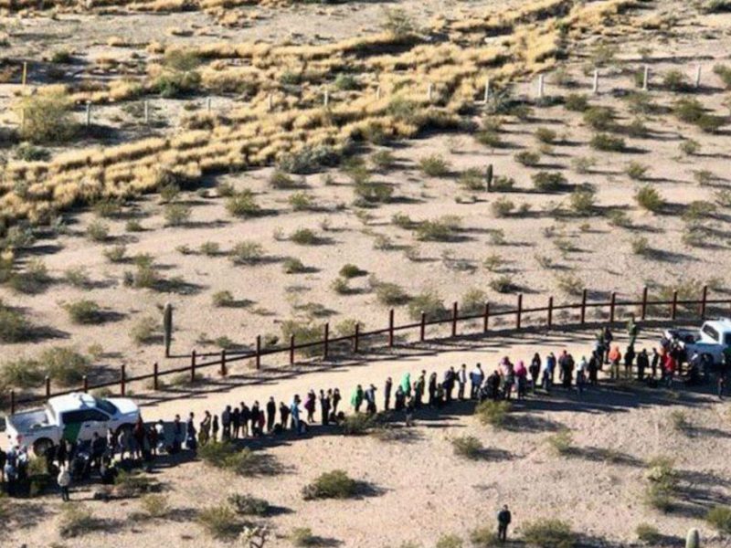 El grupo de 103 migrantes centroamericanos estaba compuesto por 81 guatemaltecos y 22 hondureños, más de la mitad eran menores de edad