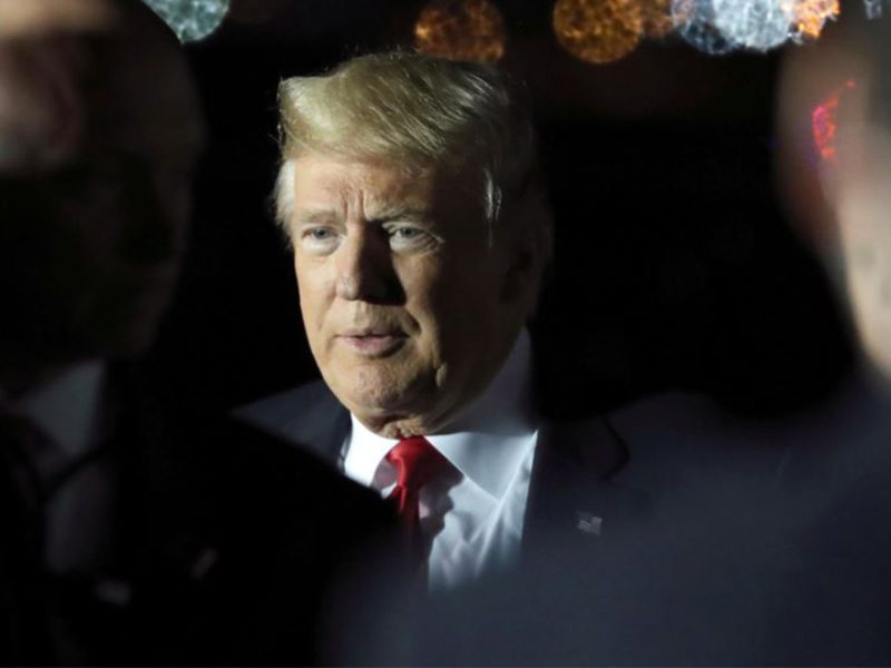 El presidente Donald Trump hizo del muro fronterizo una promesa central de su campaña de 2016 para llegar a la Casa Blanca.