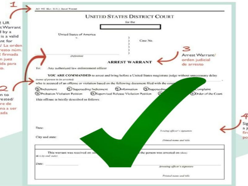 No te dejes engañar, así es como se ve una orden judicial