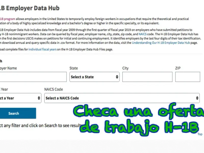Quieres trabajar en USA y no sabes si la oferta es real, checa aquí el dato