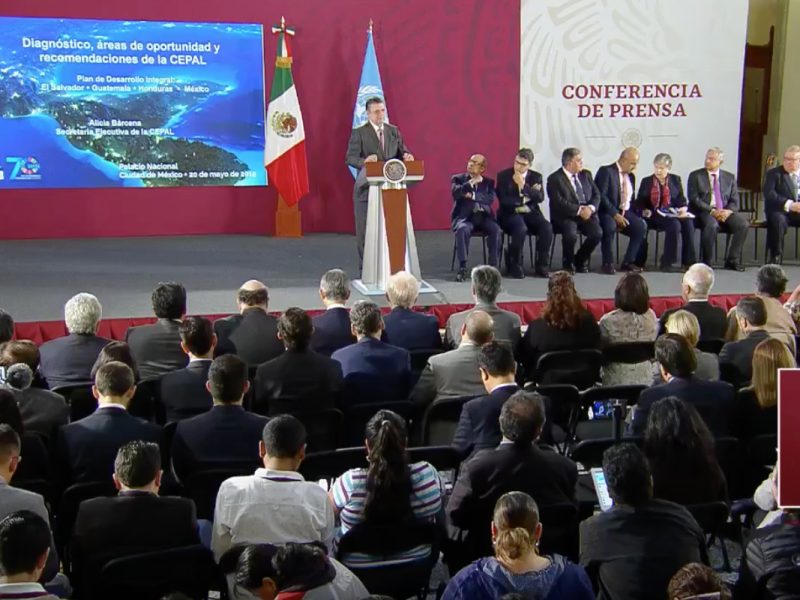 AMLO y Ebrard presentan Plan de Desarrollo Integral entre Centroamérica y México