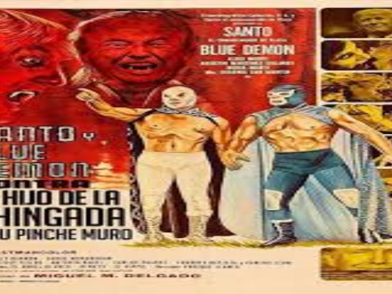 Uno de los diseños de afiches de películas mexicanas en los que el villano es el presidente de Estados Unidos Don