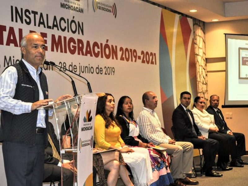Queda inaugurado el Consejo Estatal de Migración en Michoacán