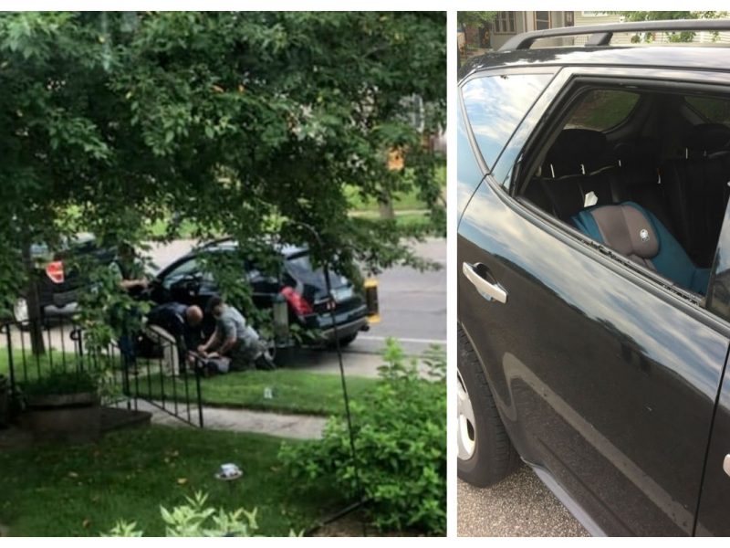 ICE arrestó brutalmente a un migrantes salvadoreño