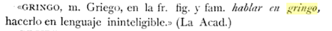 El verdadero origen de la palabra "gringo" no viene del "Green go!" y no es de México