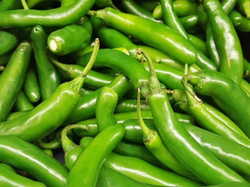 El 60% de chiles verdes que se consumen en México provienen de China