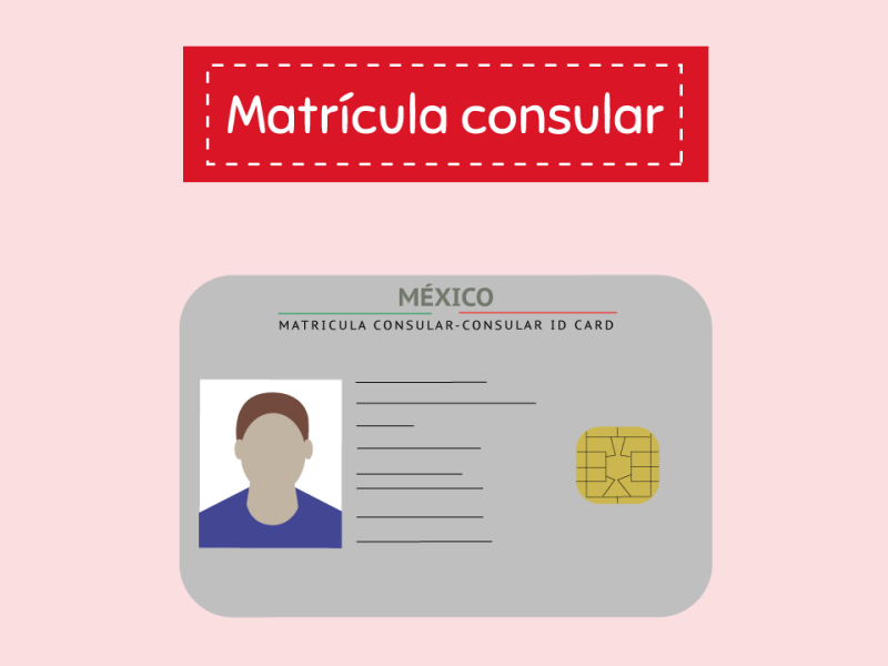 Matrícula consular portada