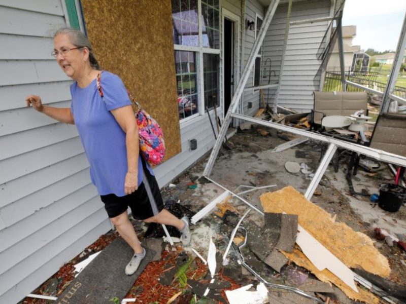 Islas de Carolina del Norte evalúan los daños tras paso del huracán Dorian