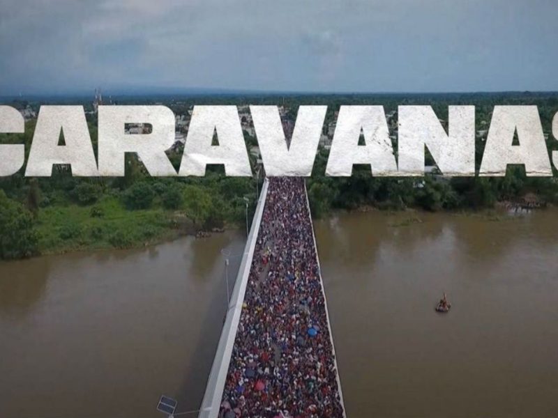 Caravanas un documental que muestra la vida de los migrantes para llegar a Estados Unidos