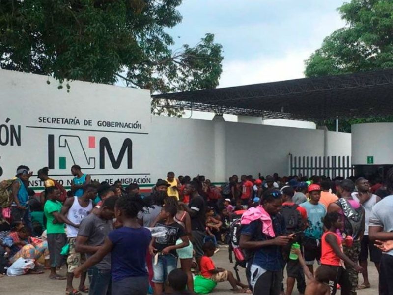 INM otorgaría residencia permanente a migrantes africanos en Tapachula