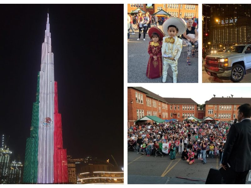 Conexión Migrante se encargó de recolectar las fotos y videos de las celebraciones del 15 de septiembre en todo el mundo.