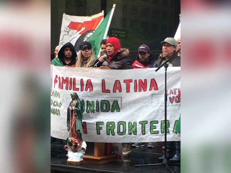 "Familia Latina Unida/Sin Fronteras”, es una organización que día a día lucha por la igualdad y derechos de los migrantes