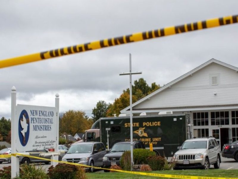 Tiroteo en una iglesia en New Hampshire, Estados Unidos; celebraban una boda