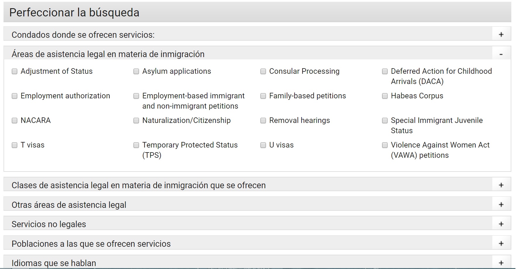 Estas son algunas de las opciones para mejorar tu búsqueda