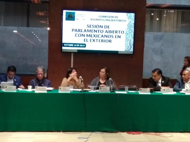 En el foro participaron organizaciones como Alianza Américas, Ameyal, la Coalición de Migrantes Mexicanos y la Universidad Autónoma de Zacatecas