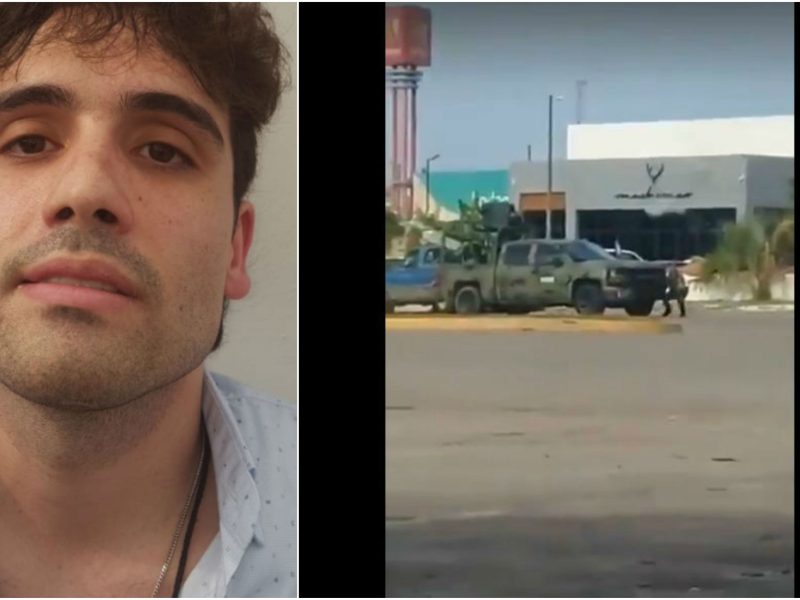 Diversas balaceras han ocurrido hoy en Culiacán, Sinaloa, debido a la detención de Ovidio Guzmán López, Hijo de “El Chapo” Guzmán