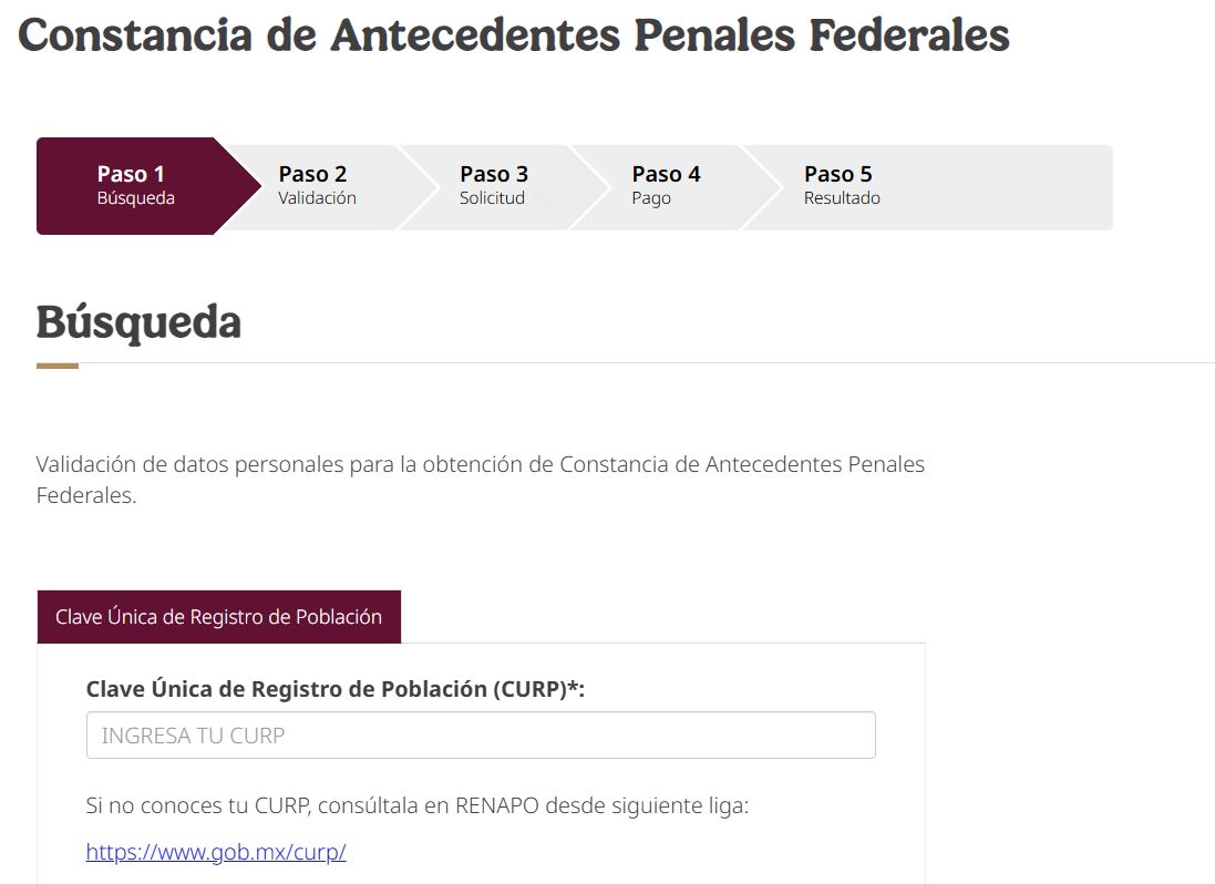 carta de antecedentes no penales para mexicanos en estados unidos