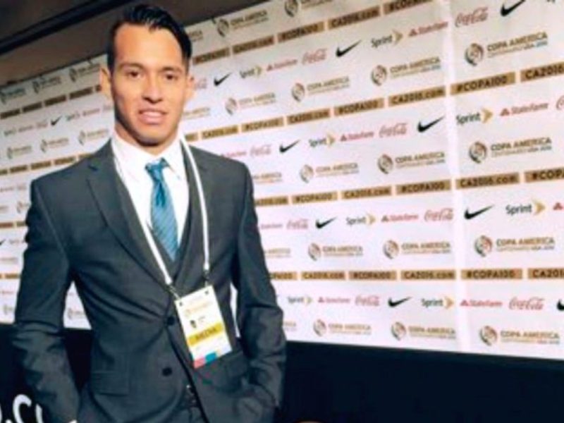 Foto: @NunezAlan // Alan Núñez, comunicador y tenista poblano