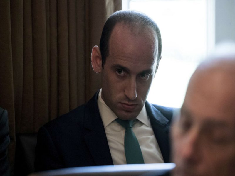 Stephen Miller es conocido por la política traumatizante de separar a las familias migrantes en la frontera entre Estados Unidos y México.