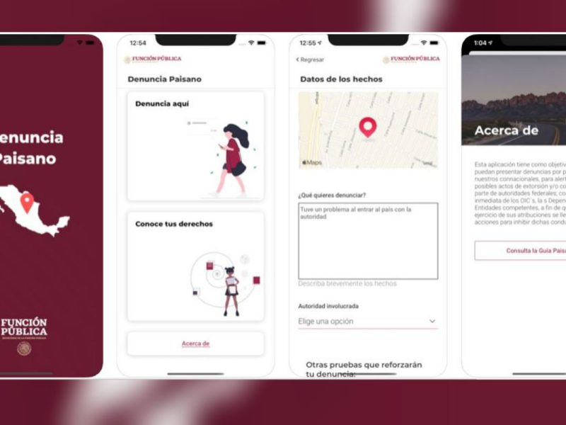 Conoce la app Denuncia Paisano.