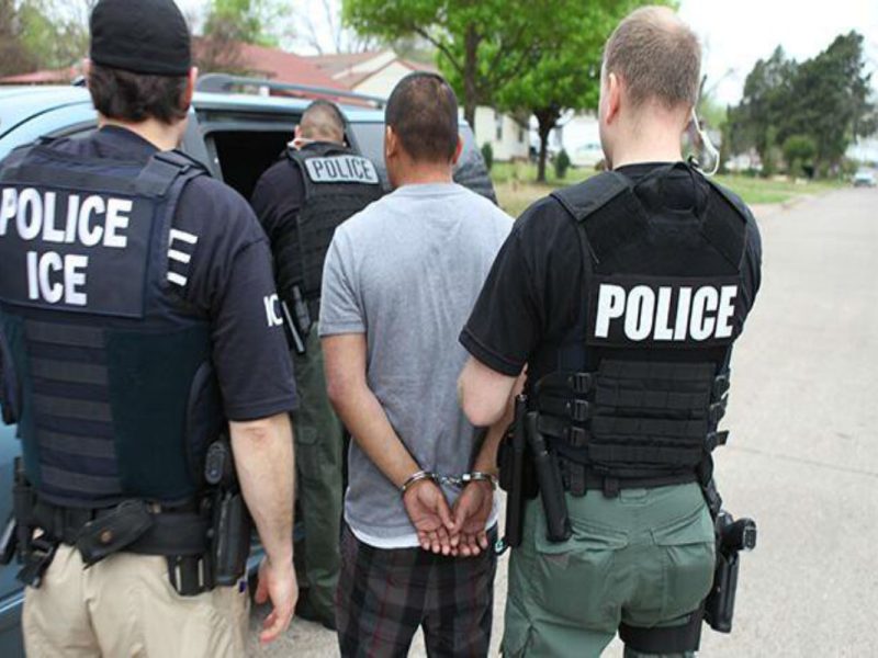 Gritar tu nombre podría ayudarte si eres arrestado por la migra | Foto: @ICEgov
