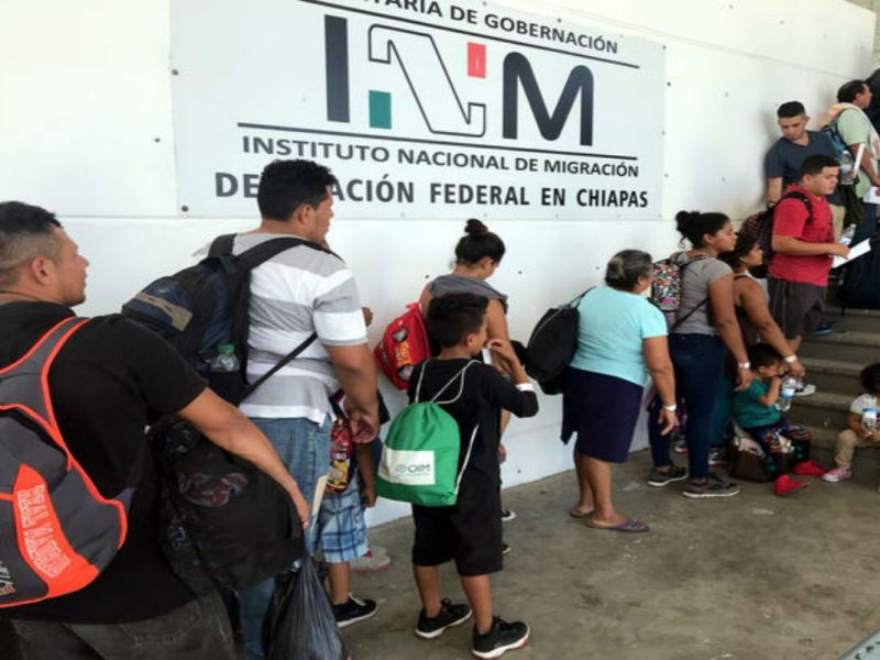 INM detiene a 176 mil 347 migrantes en lo que va del 2019