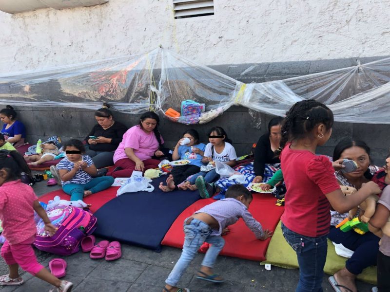 Son niños y adolescentes el 48 % de los desplazados que huyen por Ciudad Juárez
