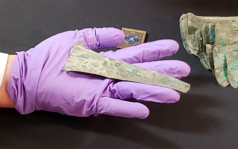 Las piezas alargadas de cobre eran usadas como moneda en el México prehispánico