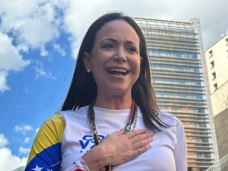 María Corina Machado canceló la conferencia de prensa con medios agendada para este martes | Foto: Voz de América