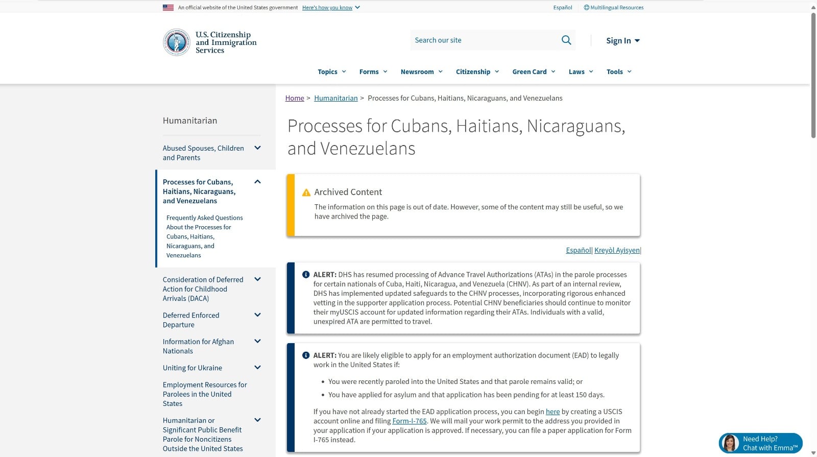 acciones de Trump contra la migración