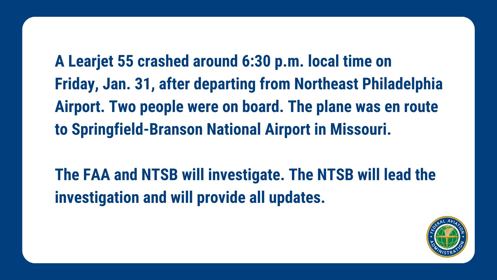 Federal Aviation Administration FAA