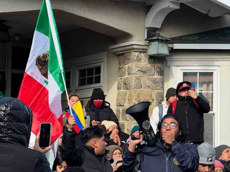 Así lucen las protestas de Un día sin inmigrantes en Nueva Jersey