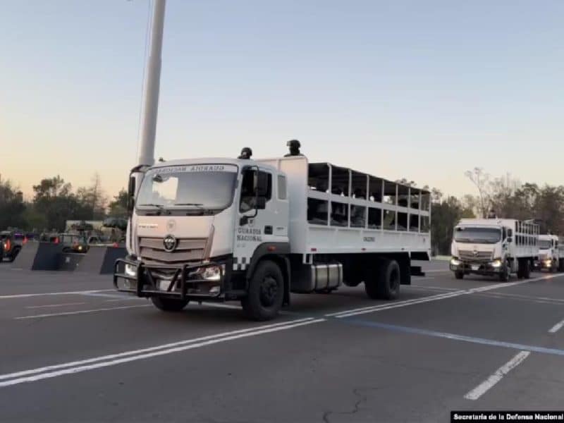 México envía militares a frontera con EE UU, comienzan con 10 mil elementos