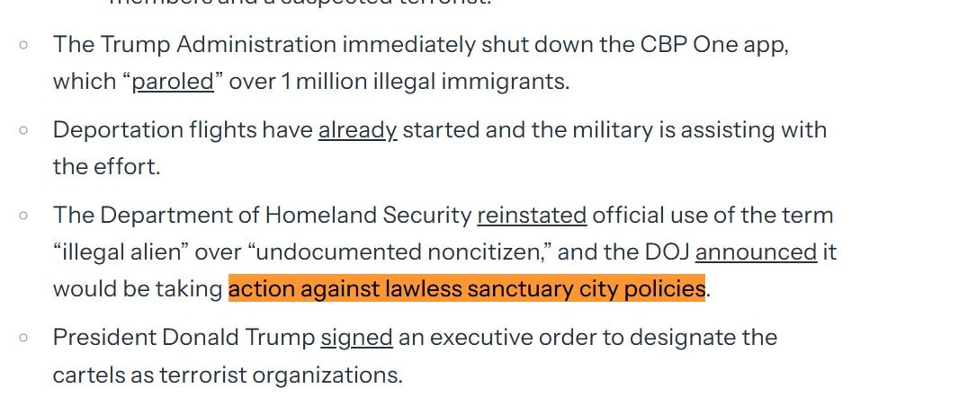5 ciudades santuario demandarán a Trump por amenazarlas