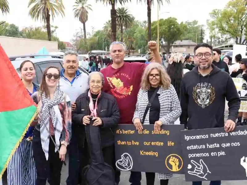 Cientos acuden a protesta contra deportaciones en California