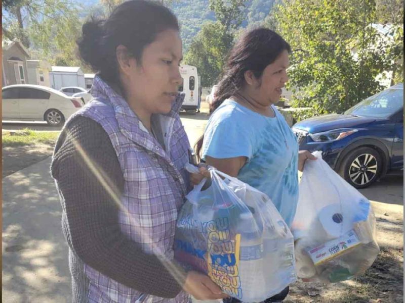 Mujeres de la comunidad trabajadora