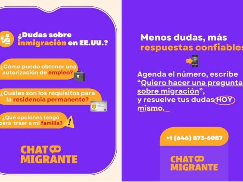 Factchequeando presenta ChatMigrante